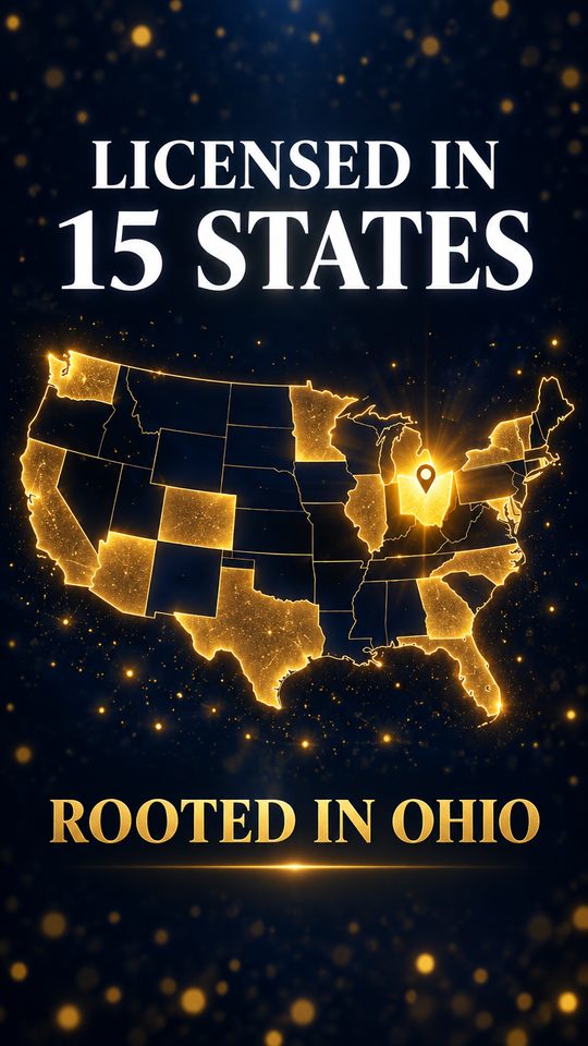 Licensed in 15 states, rooted in Ohio