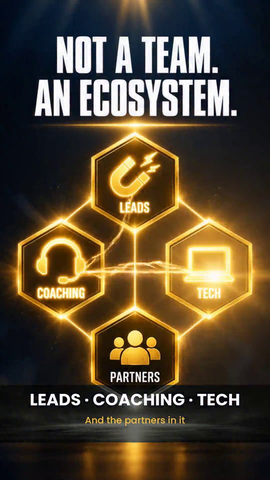 Leads, coaching, tech and the partners in it